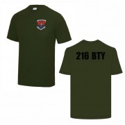 103 Regiment RA - 216 Bty Performance Teeshirt